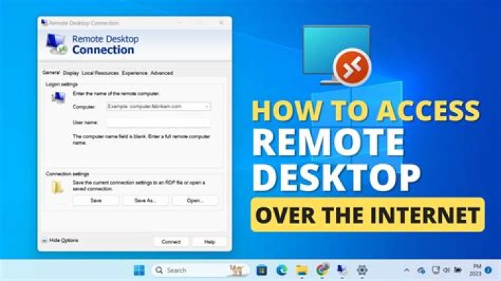 How to remotely access a Windows network share?