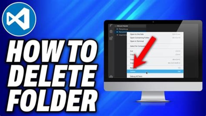 How to remove folders from Visual Studio Code