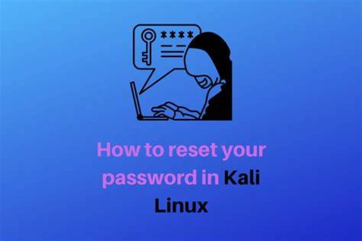 How to reset kali linux password in windows subsystem for linux