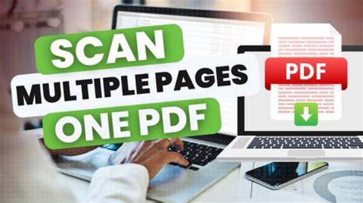 How to scan multiple pages into a single pdf in Windows 10? [closed]