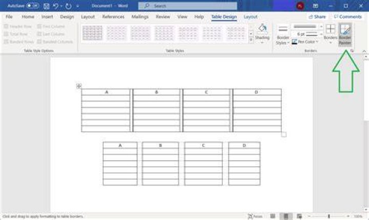 How to split table vertically in MS Word?