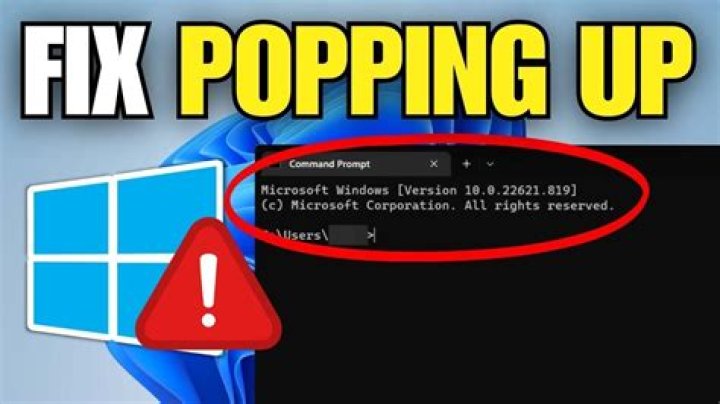 How to tell what command were executed by cmd.exe pop up?