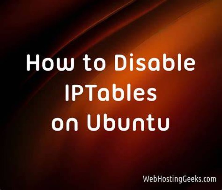 How to temporarily disable iptables rule?