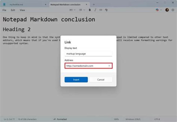 How to use Markdown in Notepad++