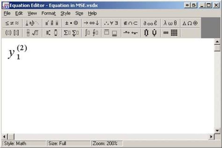 How to write subscripts in Microsoft Office formulas