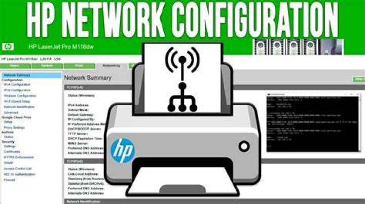HP web configuration