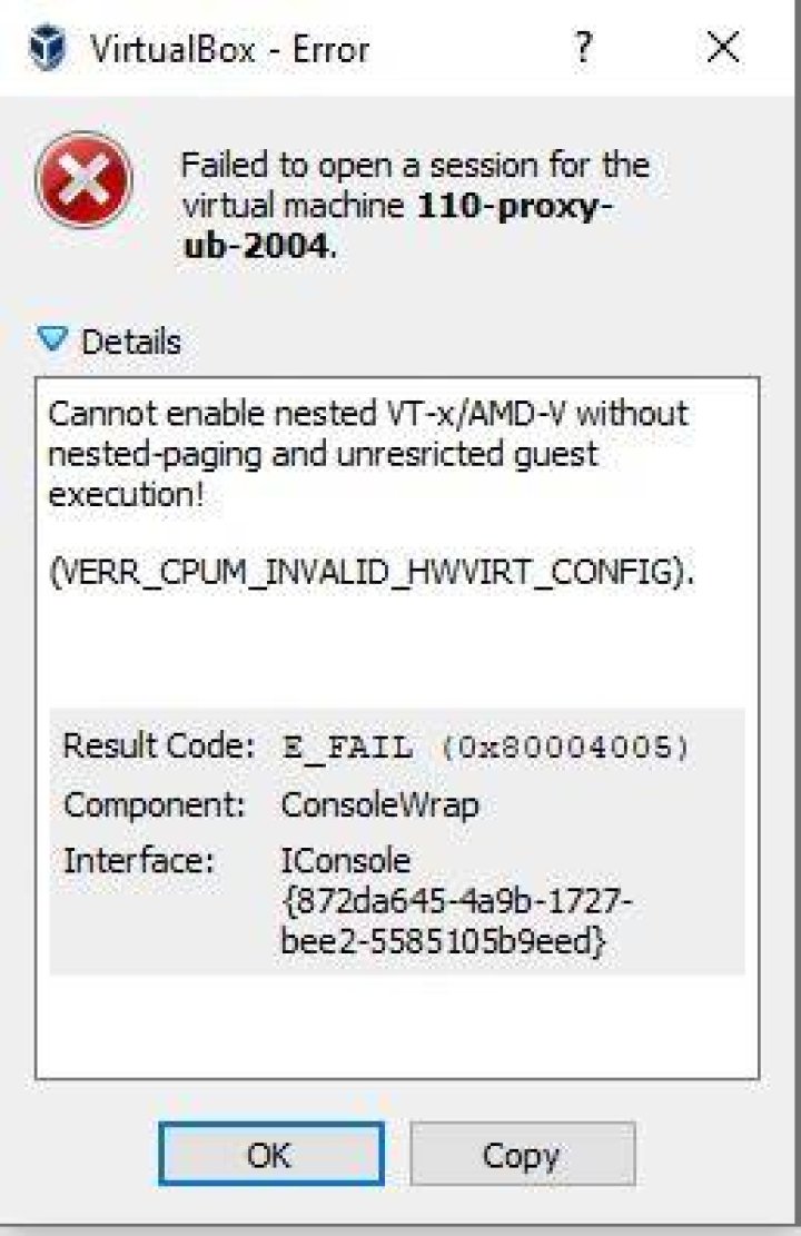 Hw virt manually enabled