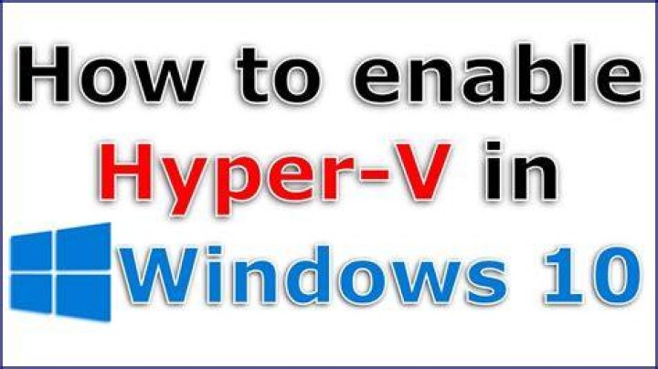 Hyper-V in Windows 10