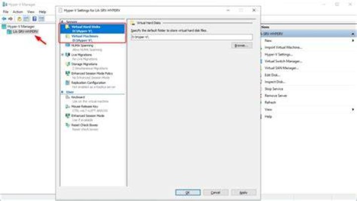 Hyper-V Virtual Machine Network Settings