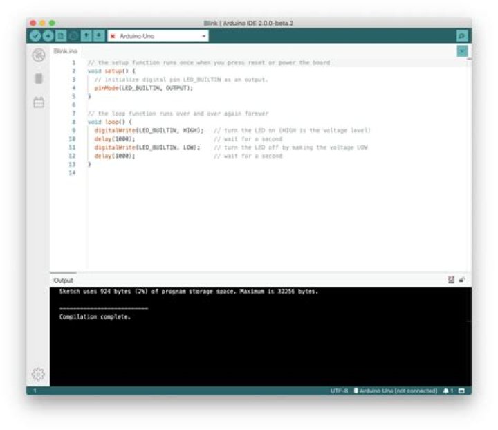 IDE screenshot