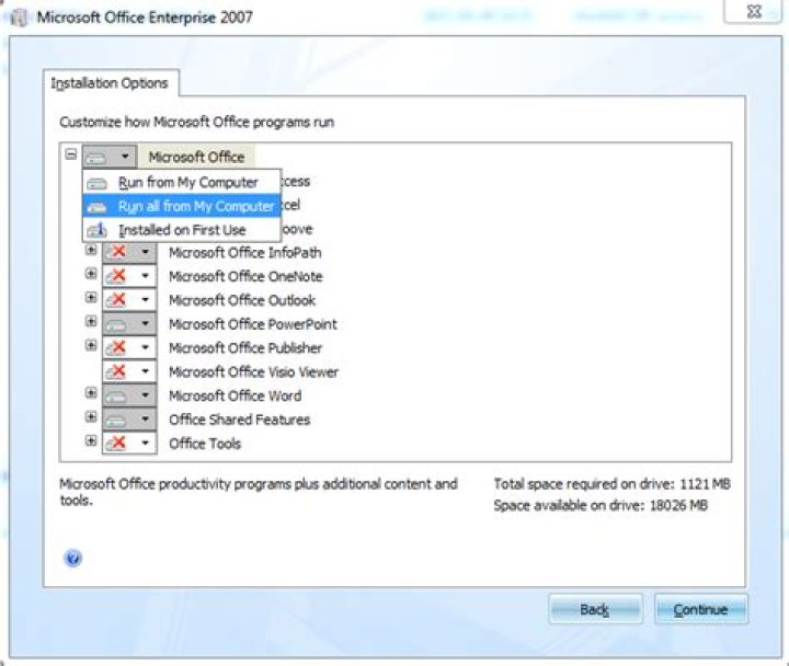Install office, then delete MSOCache