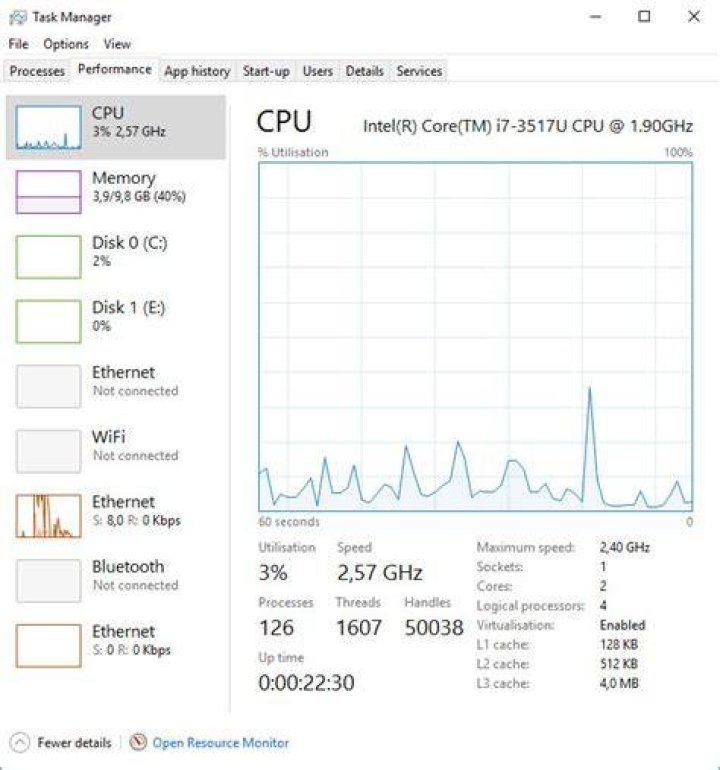Intel cpu beyond max speed after fix