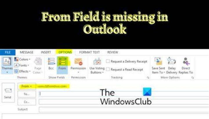 Is it possible to spoof the From: field in Outlook?