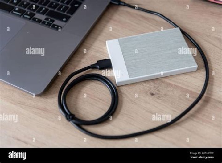 Is it possible to use a laptop as an external storage device?