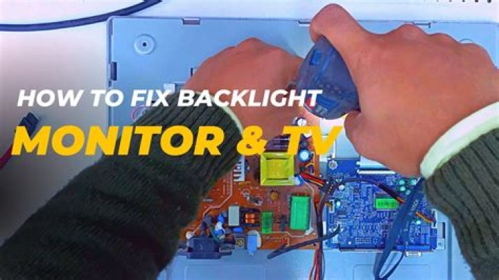is the backlight in older monitors worrysome?