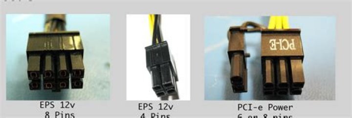 Is there a difference between 8-pin EPS12V and PCI-E connectors?