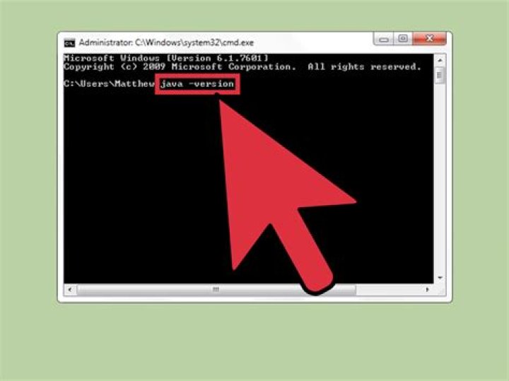 Java version from Windows Control Panel