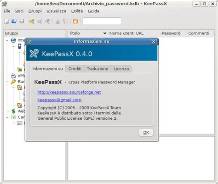 KeePassX 0.4