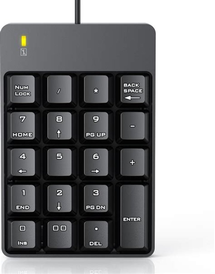 Keyboard numbers vs Numeric keypad keys