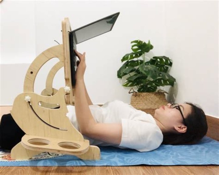 laptop sitting on a speaker