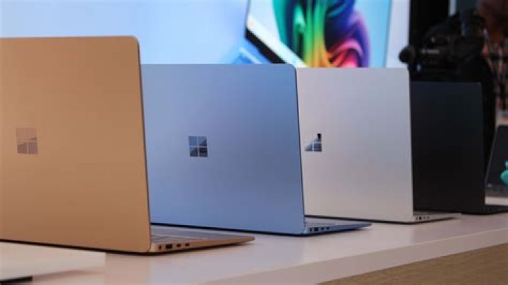 Left is the new laptop with limited options. Right is the old one with full set of options.