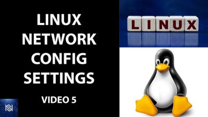 linux network settings