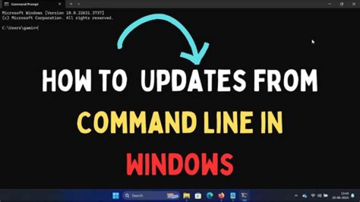 List pending windows updates from command line