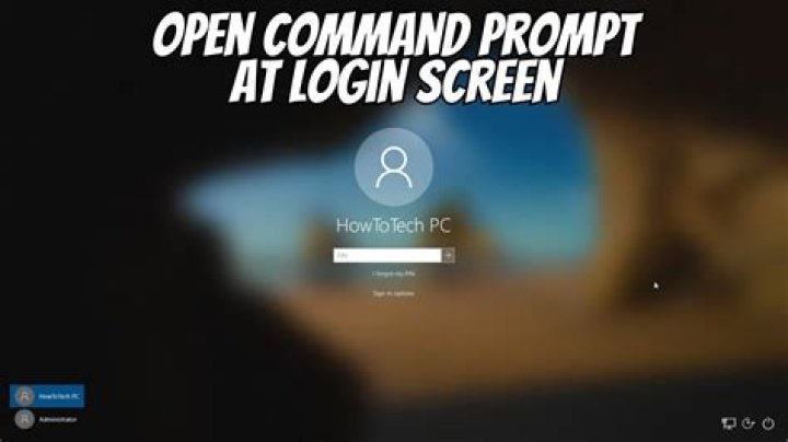 Login prompt