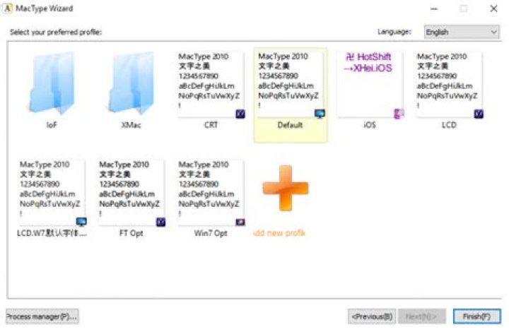 mactype option