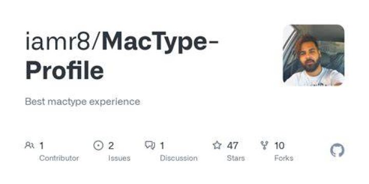 mactype profile