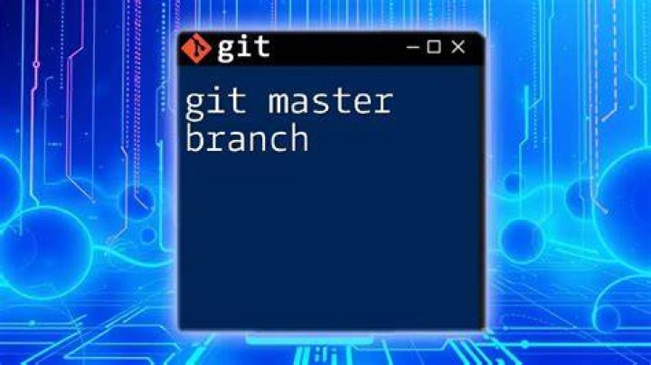 Master branch