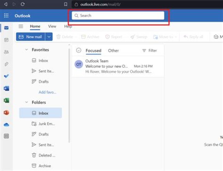 Microsoft Outlook: Search for messages with Subject 'Starting with'
