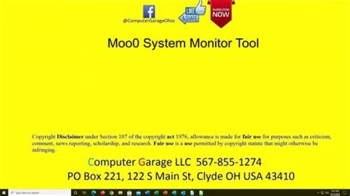 MooO System Monitor