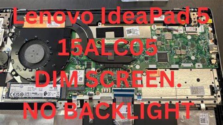 My Lenovo IdeaPad screen went dim by accident
