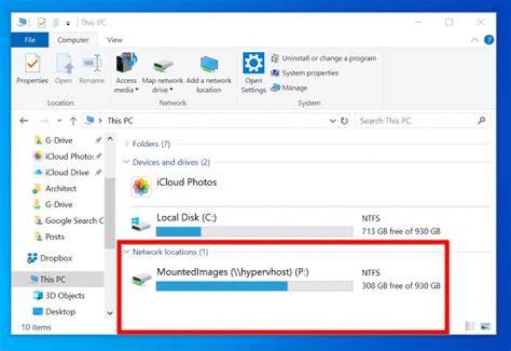"net use" does not create drives in Explorer on Windows 10