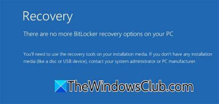 No BitLocker