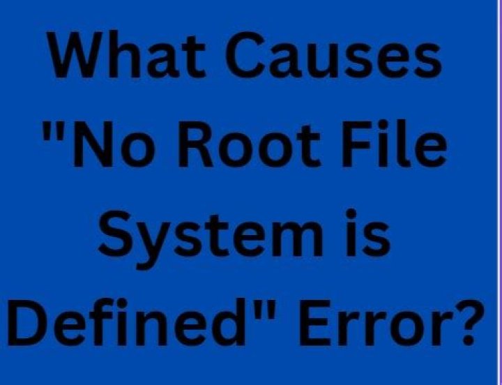 No root file system