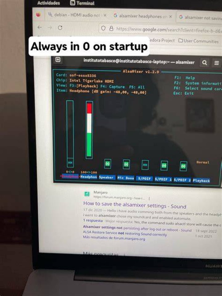 No sound in Fedora 35 even though everything looks good