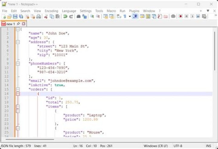 Notepad++: how to automatically format JSON when opening the file
