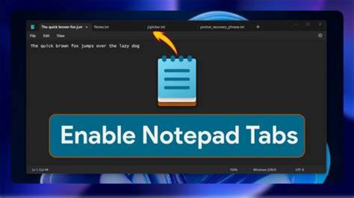 notepad++ multiple tabs