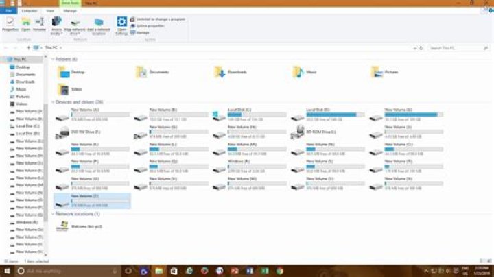 NTFS folder mount