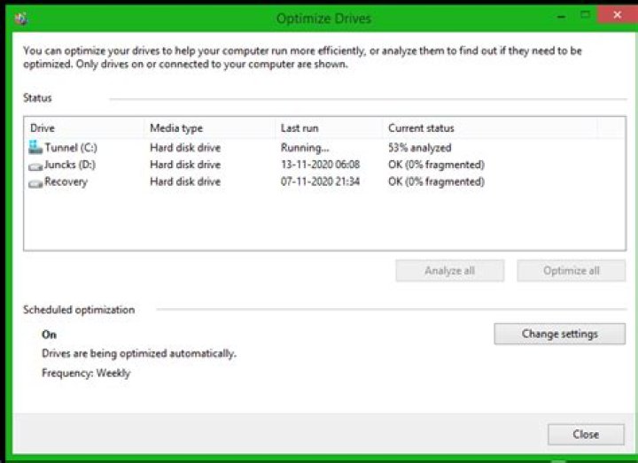 Optimize Drivers software in windows