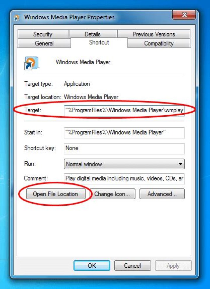 original file properties
