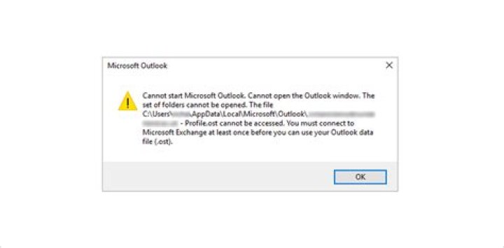 Outlook 2007 unable to connect to exchange server