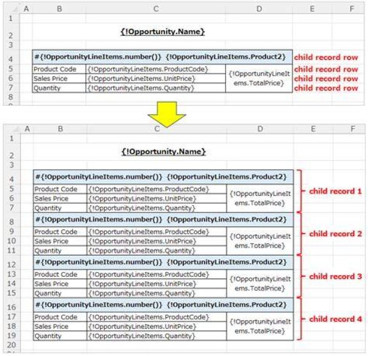 Output sample