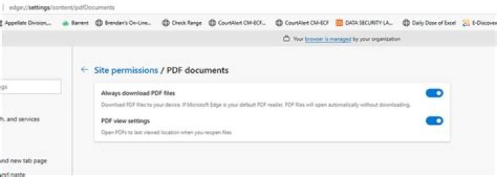 PDFDocuments toggle