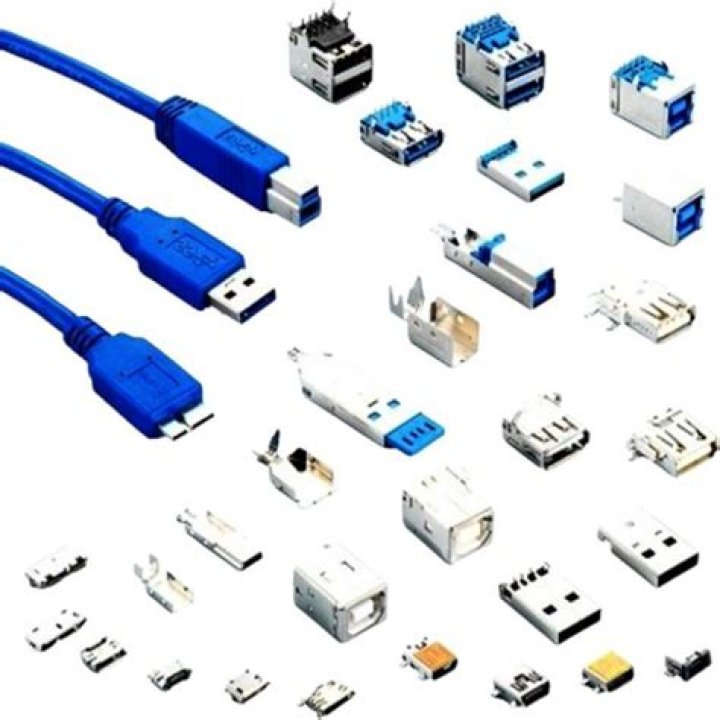 photo of standard usb connectors