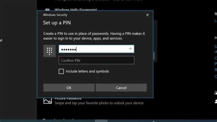 Pin setup