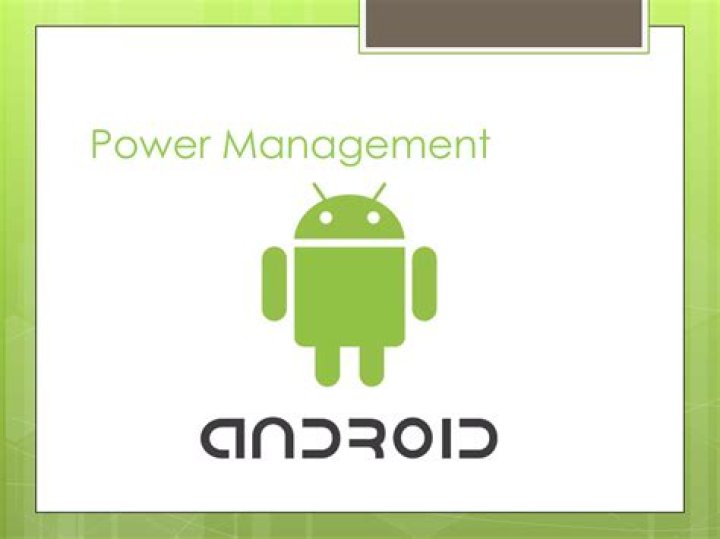Power-Management in Taskbar