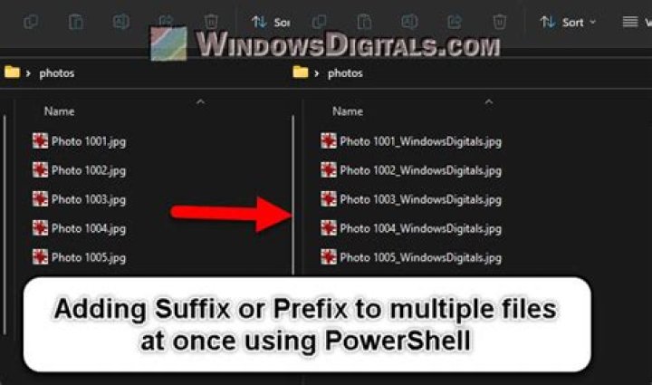 Powershell Renaming All Files in Folder with Counter
